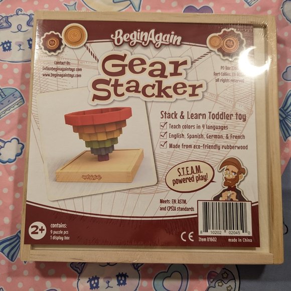 Gear Stacker Toddler Toy - Picture 2 of 4